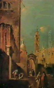 Caprice Architectural Venitien by Giacomo Guardi