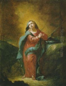 Madonna Addolorata by Giovanni Antonio Guardi