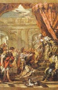 Ester Davanti Ad Assuero by Giovanni Antonio Guardi