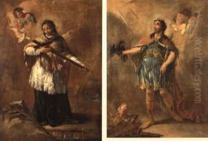 S. Giovanni Nepomuceno by Giovanni Antonio Guardi