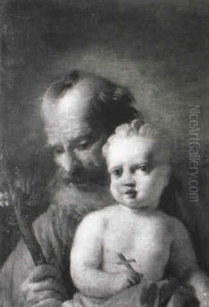 St. Joseph And The Christ Child - view 1