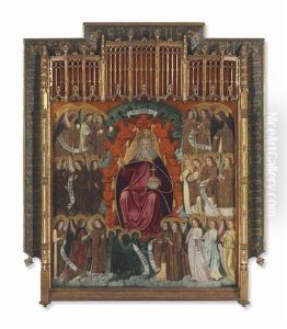 God The Father Surrounded By The Celestial Hierarchy by Gabriel Guardia
