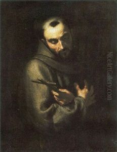 San Francesco In Preghiera by Francesco Guarino