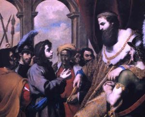 Giuseppe Spiega I Sogni Al Faraone by Francesco Guarino