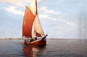 Barka Na Mori by Rudolf Anton Guba