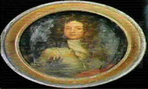 Portrait Of Joseph Addison by Benjamin van der Gucht