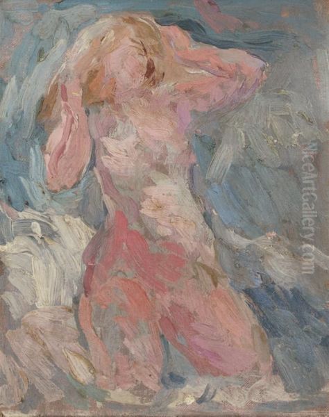 Woman Bathing - view 1