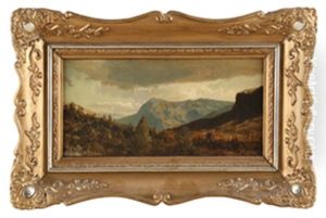 Landskap by Hans Frederick Gude