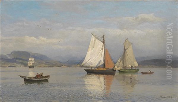Christiania Fjord In Norwegen - view 1