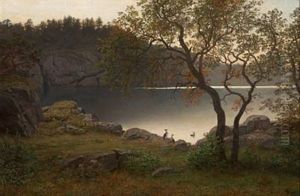 Klippekyst by Hans Frederick Gude