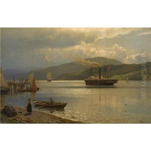 Landskap (landscape) by Hans Frederick Gude