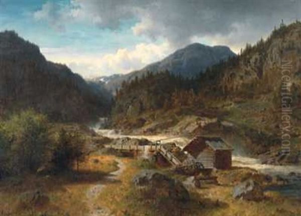 Landskap Med Kvernhus - view 1