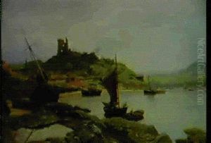 A View Of Tarbert Castle, Argyll A View Of Tarbert Castle, Argyll