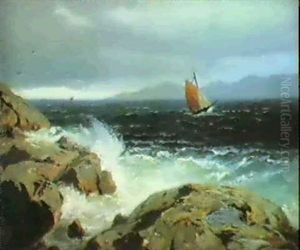 At Sea In A Storm - view 1