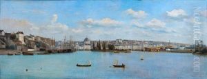 Vue Du Port De Nantes