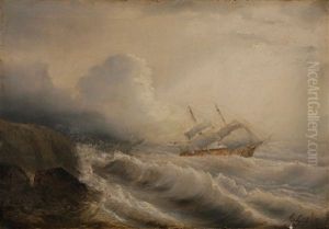 Bateaux Dans La Tempete