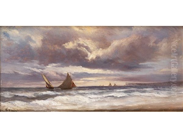 Boote Auf Sturmischer See - view 1