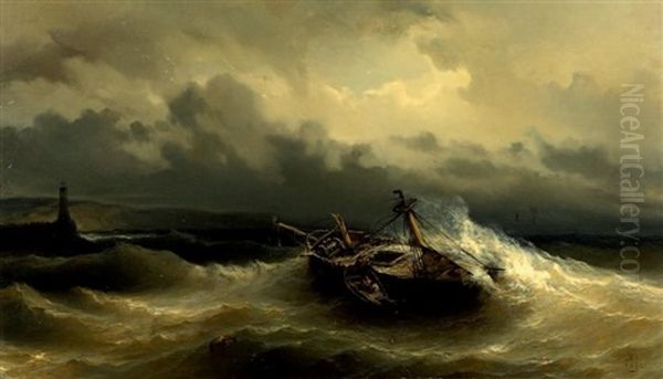 Bateau Dans La Tempete - view 1