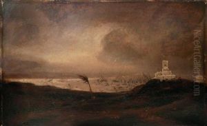 Coup De Vent A Sidi El Feruck, Le 16 Juin (preparatory Sketch)