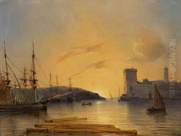 Marseille, Le Vieux Port - view 1