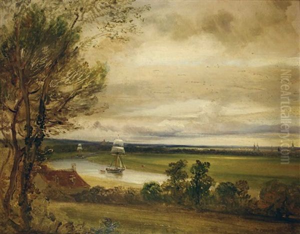 Flusslandschaft - view 1