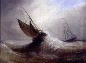 Voiliers Dans La Tempete