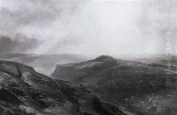 Hugelige Kustenlandschaft - view 1