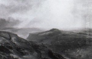Hugelige Kustenlandschaft