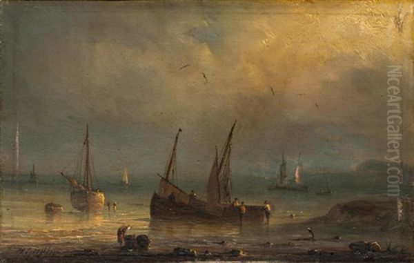 Bord De Mer Au Crepuscule - view 1