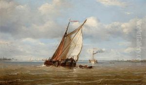 Bateaux Dans La Baie by Henriette Gudin