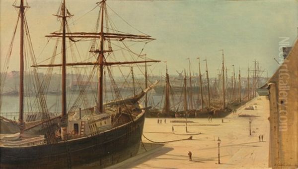 Le Port D'ostende - view 1