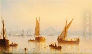 Barques Sur Le Bosphore