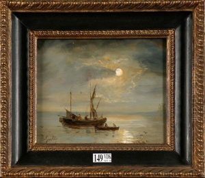 Marine Au Clair De Lune