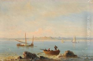 Fischerboote Am Ufer by Henriette Gudin