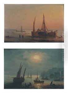 Le Crepuscule (+ L'aurore; 2 Works) by Henriette Gudin