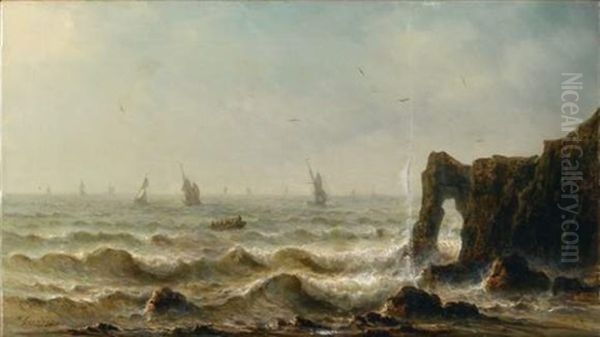 Les Falaises En Bord De Mer - view 1