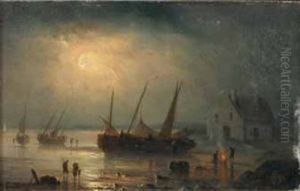 Bateau Echoue Sur La Plage