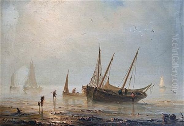 Beached Fishing Boats - view 1