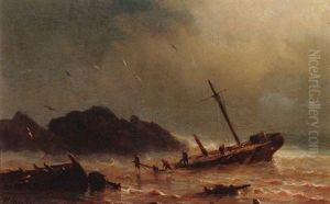The Shipwreck by Henriette Gudin