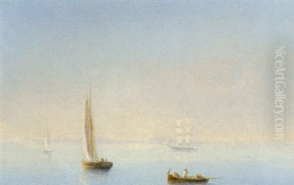 Shipping In An Estuary - view 1