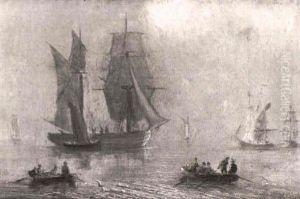 Bateaux Au Mouillage Bateaux Au Mouillage