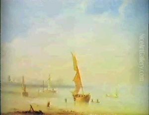 Le Retour Des Pecheurs by Henriette Gudin