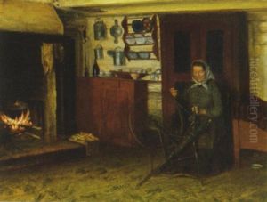 Bondestueinterior by Johan Gudmundsen-Holmgreen