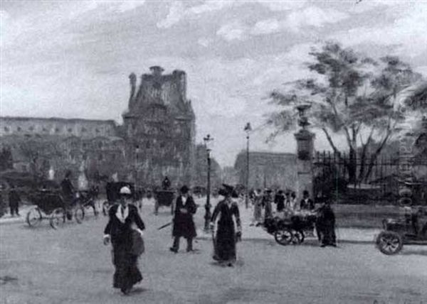 Parisian Street Scene - view 1