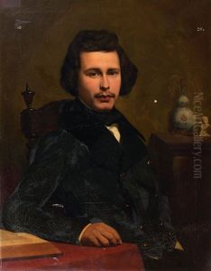Portrait De Monsieur V.r. by Oscar Gue