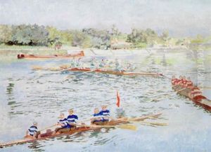Course D'aviron by Ferdinand Joseph Gueldry