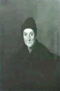 Portrait Of Mrs. Domingo De Fleitas, (nee Maria Josephe Guenard) by Hortaire J. Guenard