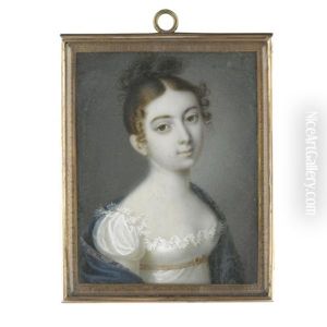 Portrait Of A Lady (archduchess Maria Ludovica Of Austria, Later Empress Of Austria?)