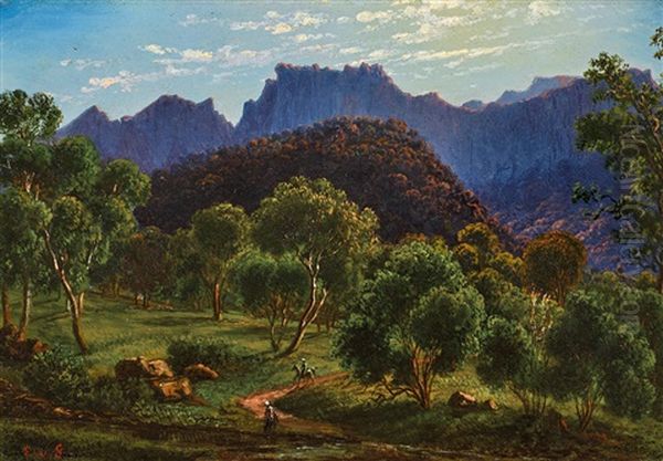 View In Rose's Gap, Northern Grampians, West Victoria - view 1