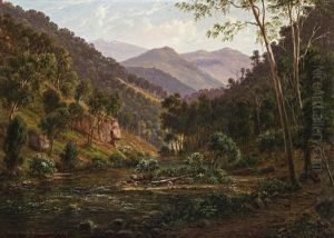 Mitta Mitta River, Victoria by Eugen von Guerard